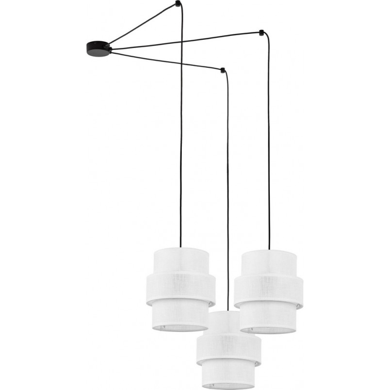 Lampa wisząca Pajak Calisto White III | TK Lighting - Kup online