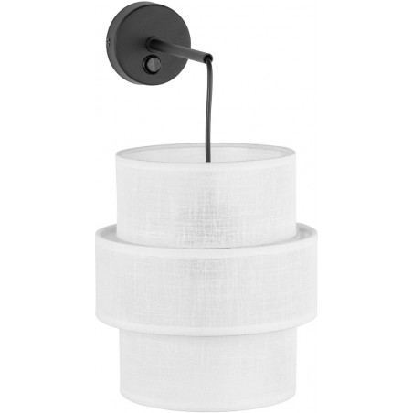 Kinkiet wiszący Calisto White TK Lighting | Elegancki design