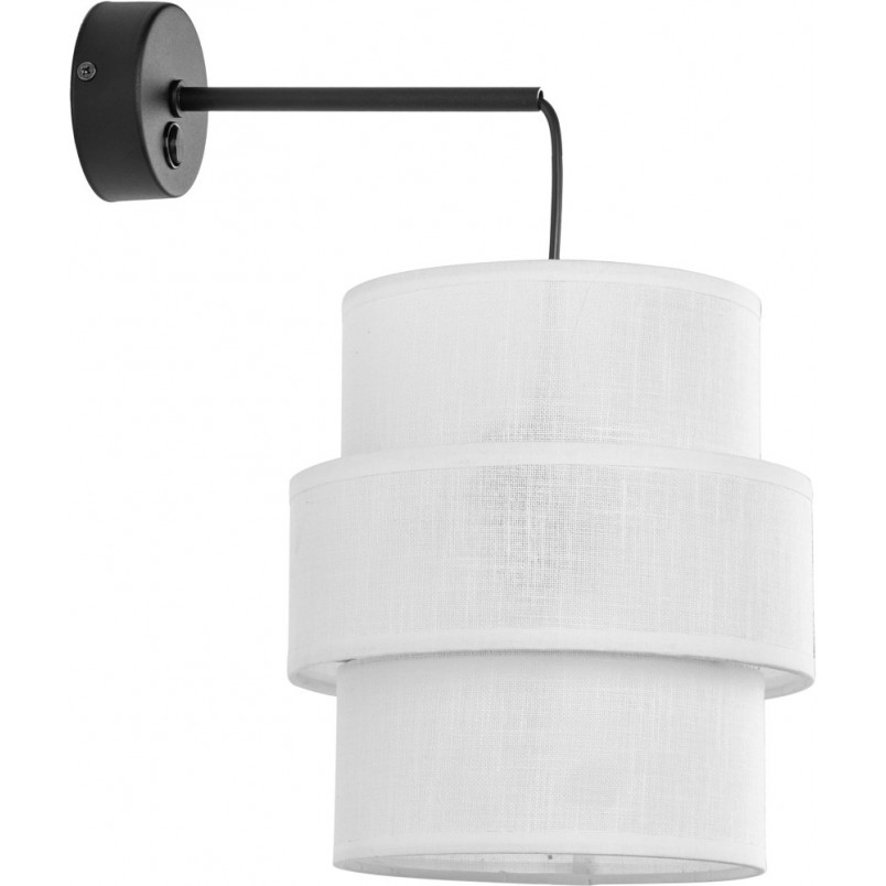Kinkiet wiszący Calisto White TK Lighting | Elegancki design