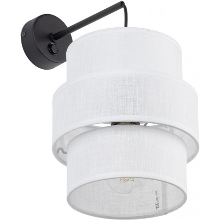 Kinkiet wiszący Calisto White TK Lighting | Elegancki design