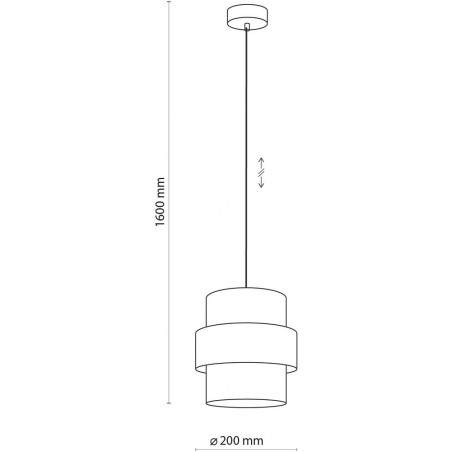 Lampa Wisząca Boho Calisto Juta | TK Lighting - Stwórz Przytulny Kącik