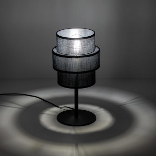Lampa stołowa Calisto Black | TK Lighting - Elegancki design