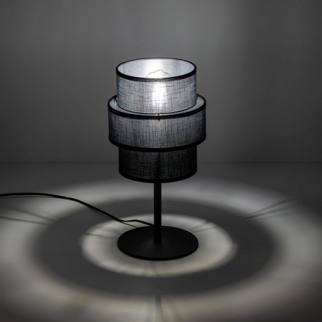 Lampa stołowa Calisto Black | TK Lighting - Elegancki design