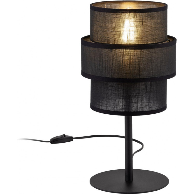 Lampa stołowa Calisto Black | TK Lighting - Elegancki design