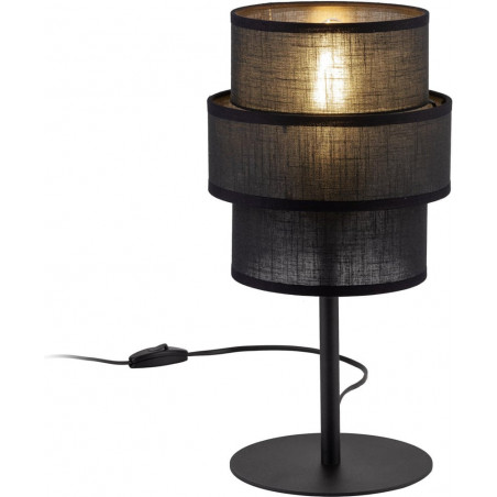 Lampa stołowa Calisto Black | TK Lighting - Elegancki design
