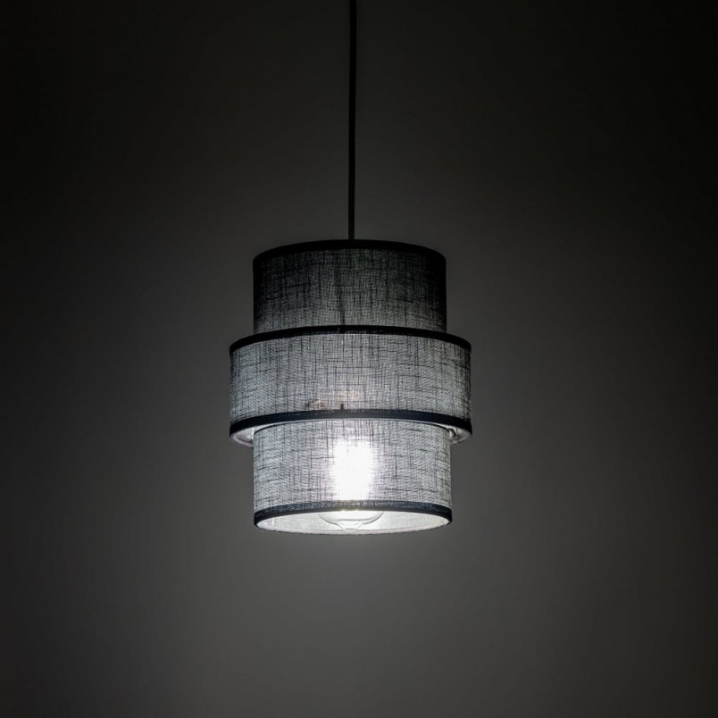 Lampa wisząca Calisto Black TK Lighting | Elegancki design