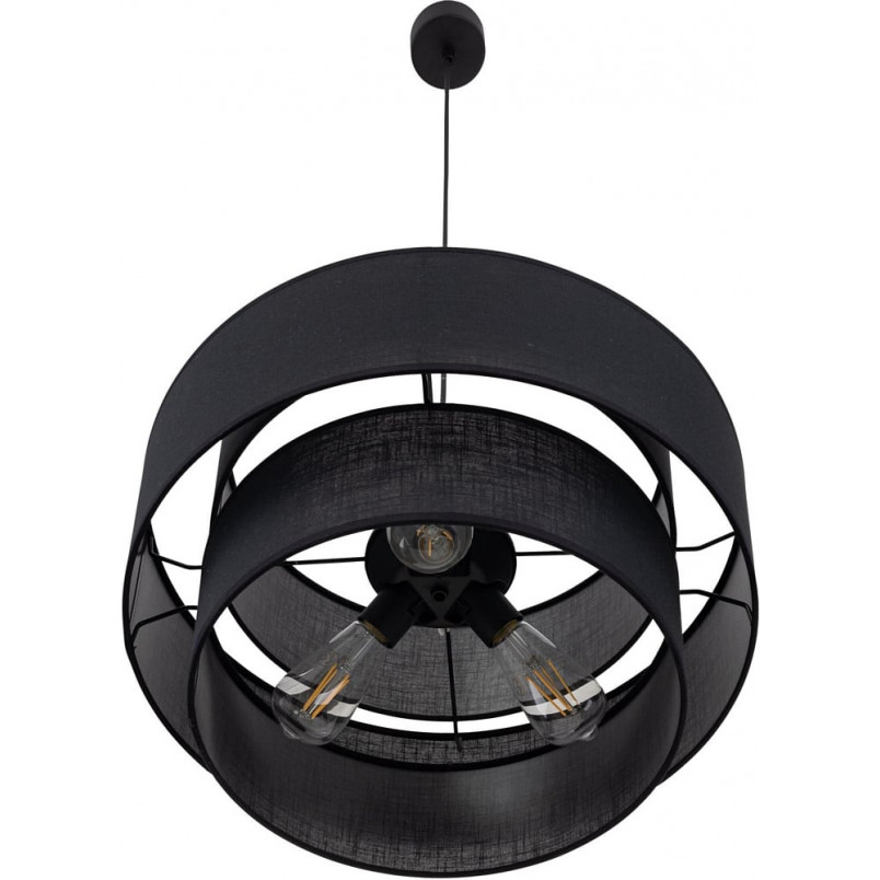Lampa wisząca Calisto Black III | TK Lighting - Elegancki design