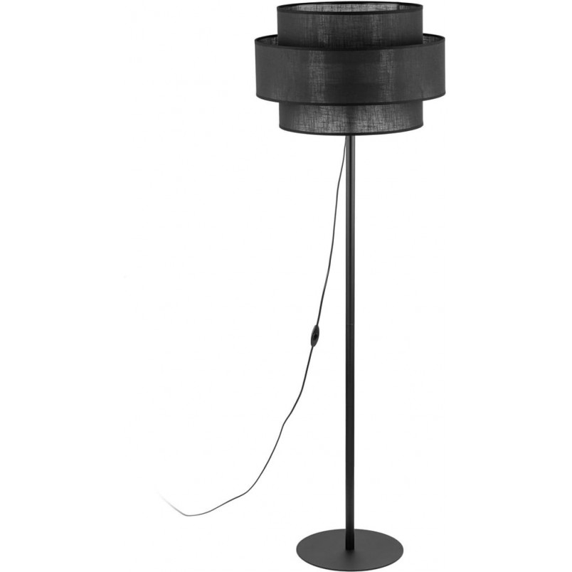 Lampa podłogowa Calisto Black | TK Lighting - Elegancki design