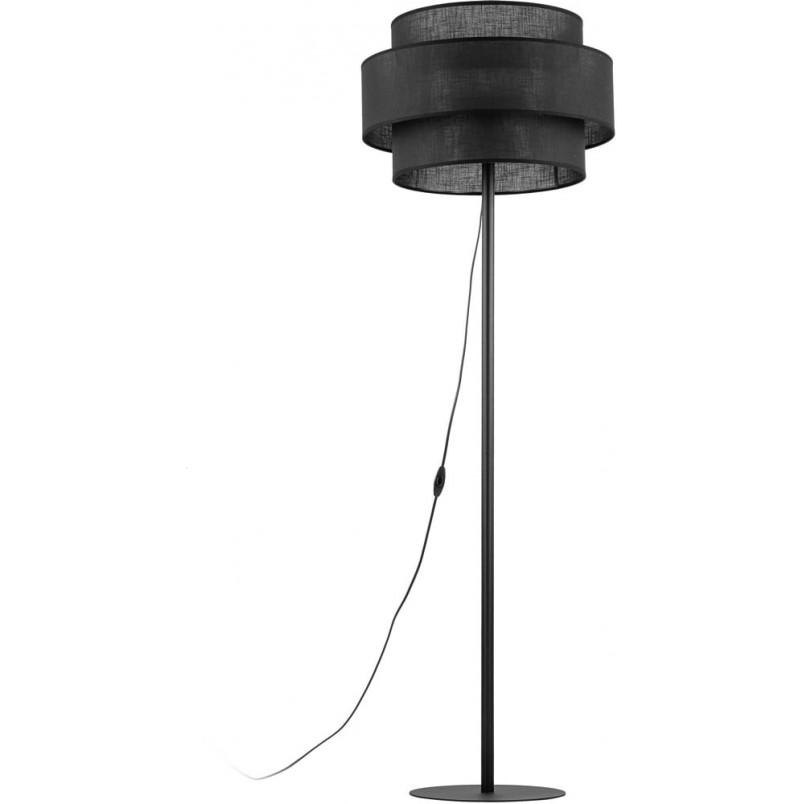Lampa podłogowa Calisto Black | TK Lighting - Elegancki design