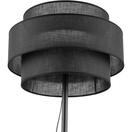 Lampa podłogowa Calisto Black | TK Lighting - Elegancki design