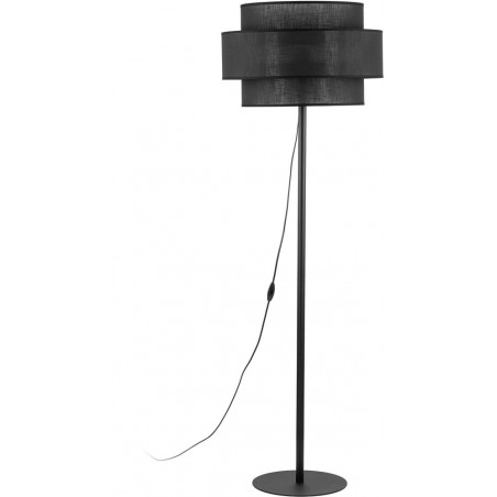 Lampa podłogowa Calisto Black | TK Lighting - Elegancki design