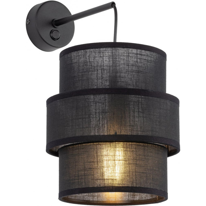 Kinkiet wiszący Calisto Black | TK Lighting - Elegancki design