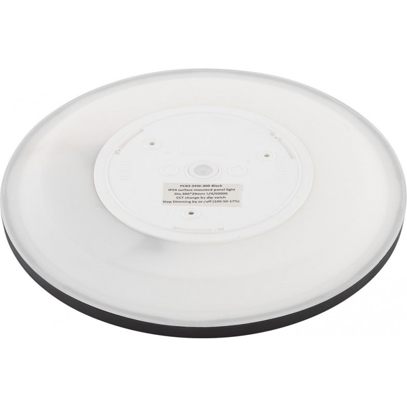 Plafon LED do łazienki czarny 45W - TK Lighting