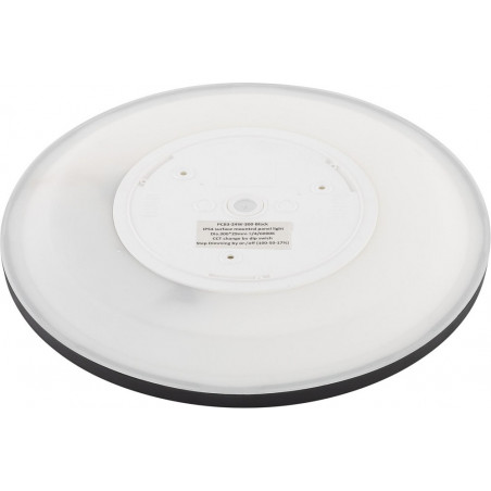 Plafon LED do łazienki czarny 45W - TK Lighting