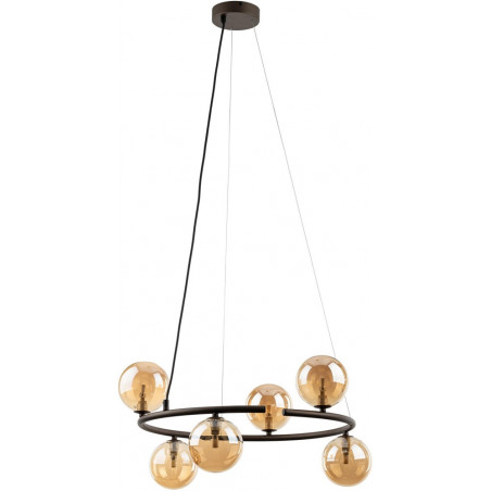 Lampa wisząca Anabelle VI | Szklane kule, 62cm - TK Lighting