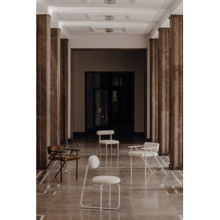 Krzesło designerskie Object102 biało-beżowe | NG Design