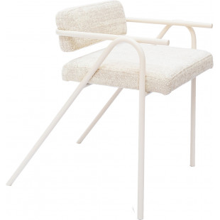 Krzesło designerskie Object102 biało-beżowe | NG Design
