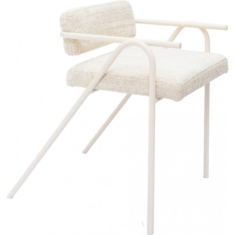 Krzesło designerskie Object102 biało-beżowe | NG Design