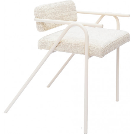 Krzesło designerskie Object102 biało-beżowe | NG Design