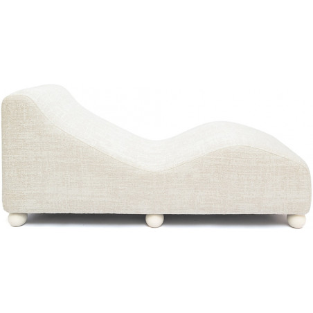 Szezlong designerski Object099 | Biało-beżowy | NG Design