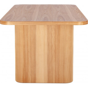 Stół Nordifra Pelare 220x100cm - Fornirowany dąb | Elegancki design