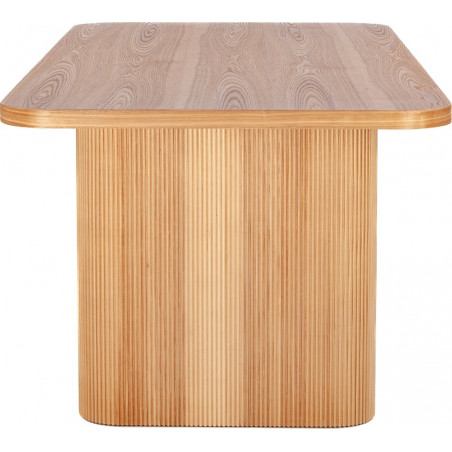 Stół fornirowany Pelare 200x100cm dąb Nordifra - Elegancja i styl