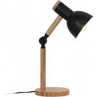 Lampa drewniana Balbo czarna - Oświetlenie ZumaLine