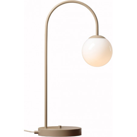 Lampa stołowa szklana Aldex Una Coral - Elegancki design