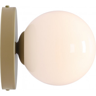 Kinkiet szklany Aldex Ball Colours II - Biały/Pistacjowy | Retro Design