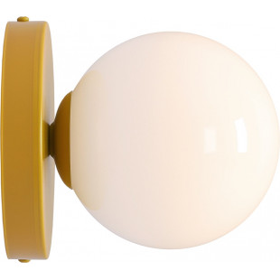 Kinkiet szklany Aldex Ball Colours II - Biały/Musztardowy | Kup teraz!