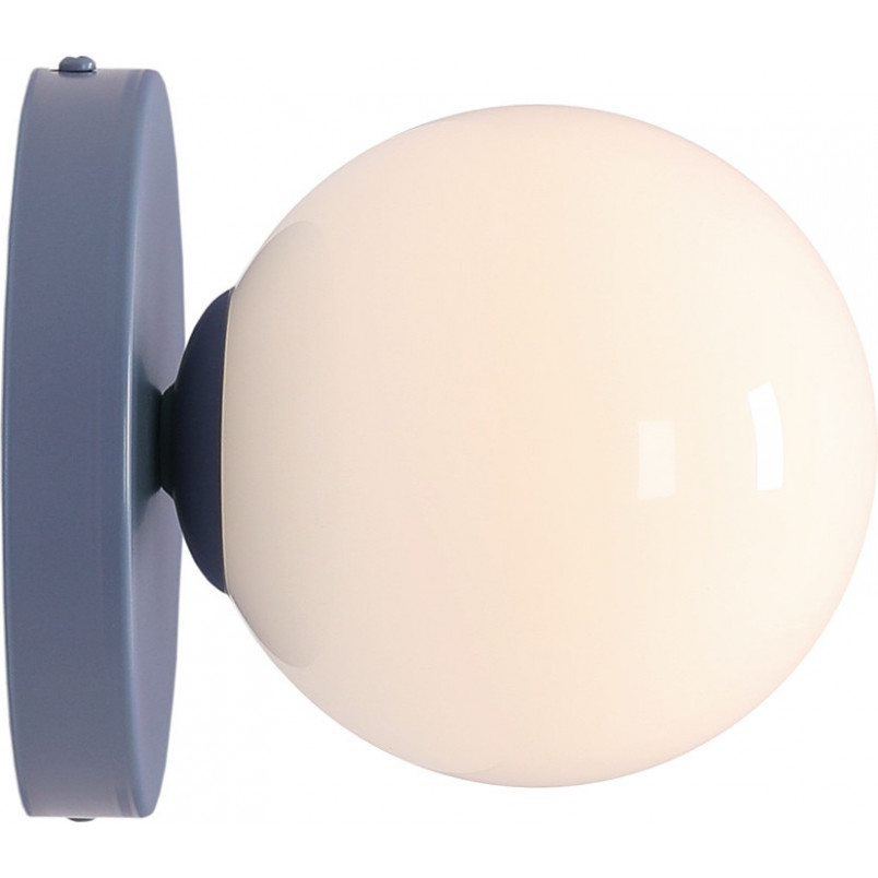 Kinkiet szklany Aldex Ball Colours II - Biały/Niebieski | Kup teraz!