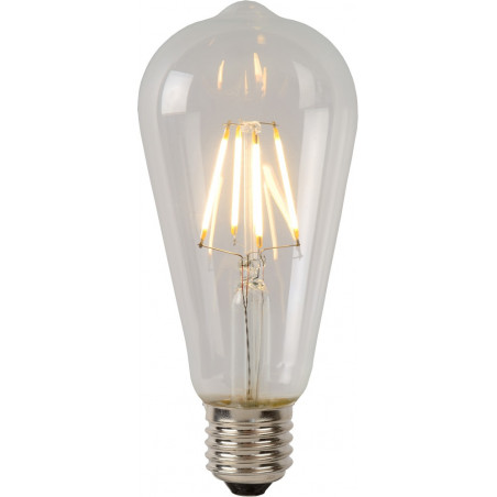Żarówka LED E27 ST64 ściemniana - Lucide | 7W, 1300lm