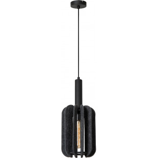 Lampa wisząca filcowa Rafal szara | Lucide - Loftowa elegancja