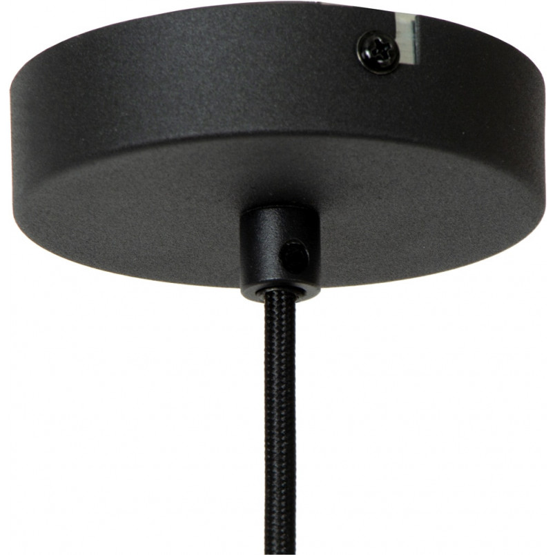 Lampa wisząca filcowa Rafal szara | Lucide - Loftowa elegancja