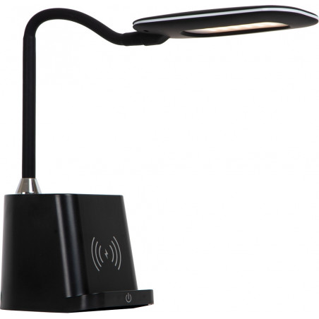 Lampa biurkowa Penny LED czarna | Lucide - Oświetlenie