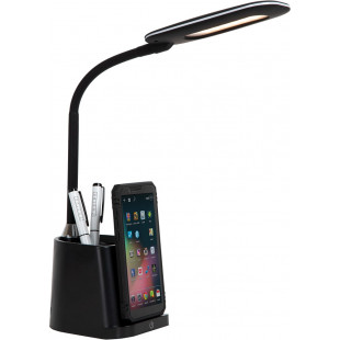 Lampa biurkowa Penny LED czarna | Lucide - Oświetlenie