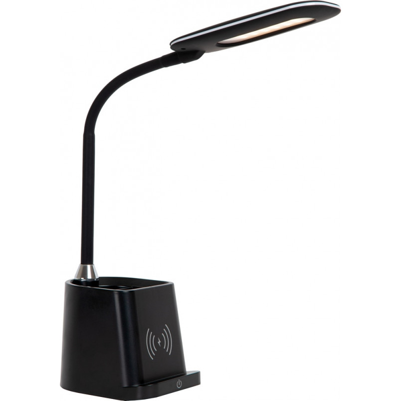 Lampa biurkowa Penny LED czarna | Lucide - Oświetlenie