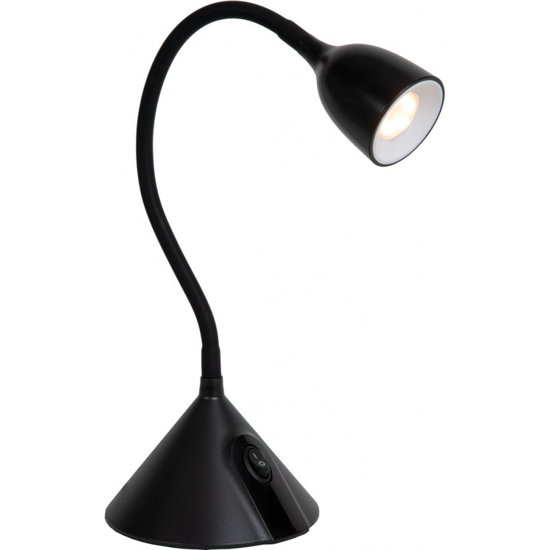 Lampa biurkowa LED Milo czarna | Lucide - Eleganckie oświetlenie