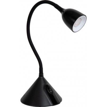 Lampa biurkowa LED Milo czarna | Lucide - Eleganckie oświetlenie