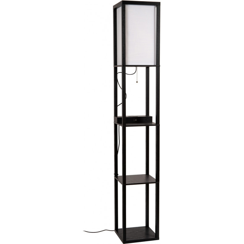 Lampa podłogowa Menno | Lucide | Kremowa z ładowarką