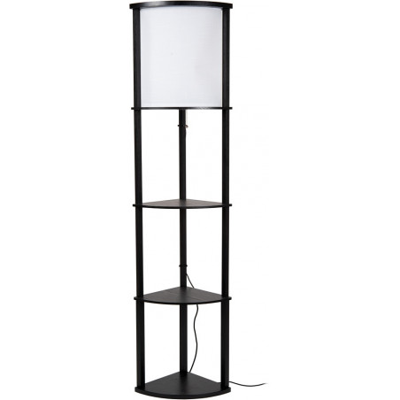 Lampa podłogowa Menno - Biała z półkami | Lucide