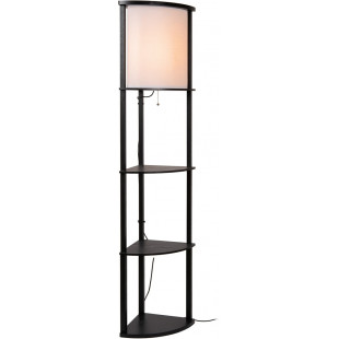 Lampa podłogowa Menno - Biała z półkami | Lucide