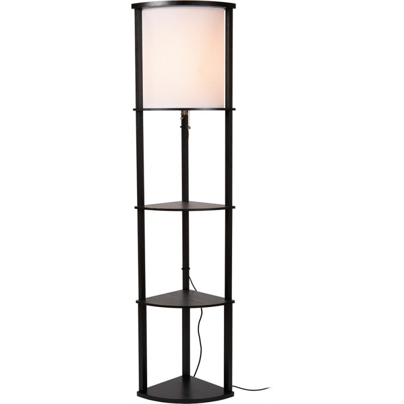Lampa podłogowa Menno - Biała z półkami | Lucide