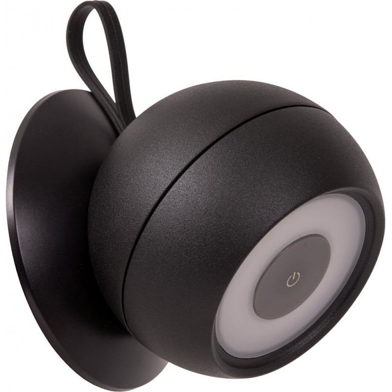 Lampa zewnętrzna LED Lucide Lunex - Nowoczesny kinkiet czarny