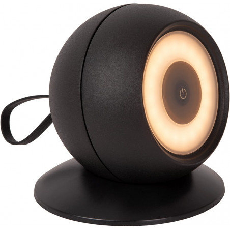 Lampa zewnętrzna LED Lucide Lunex - Nowoczesny kinkiet czarny