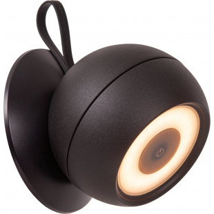 Lampa zewnętrzna LED Lucide Lunex - Nowoczesny kinkiet czarny