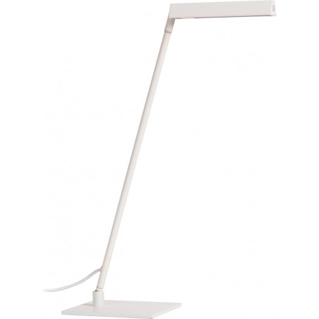 Lampa biurkowa LED biała Lucide Lavale - Nowoczesny design