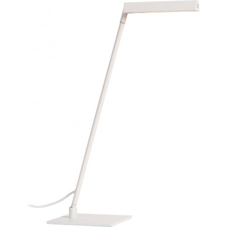 Lampa biurkowa LED biała Lucide Lavale - Nowoczesny design