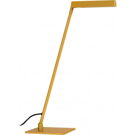 Lampa biurkowa żółta Lucide Lavale LED - Nowoczesny Design