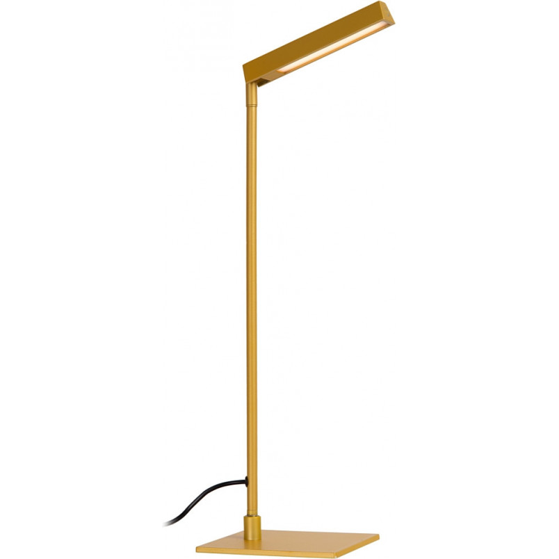 Lampa biurkowa żółta Lucide Lavale LED - Nowoczesny Design
